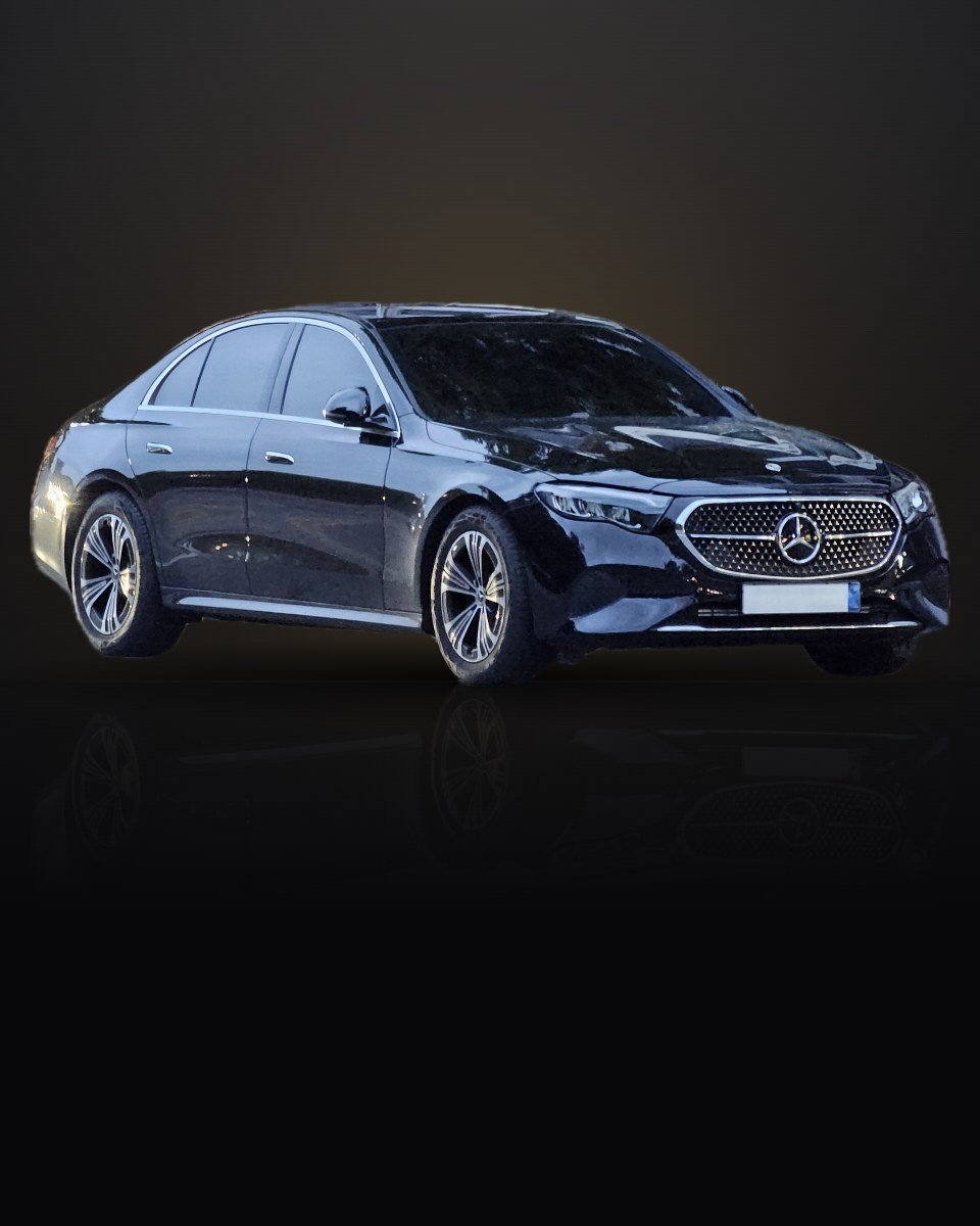 Mercedes-Benz E-Class, чорний